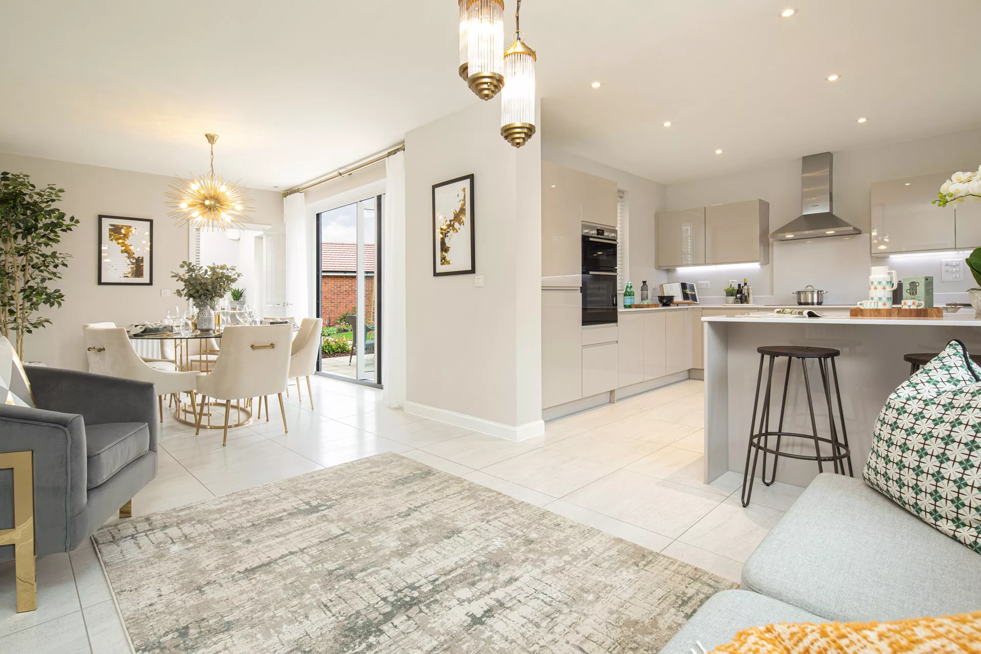 Southampton show homes interior design and styling by Dandy Designs Ltd